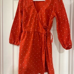 Old Navy Floral Wrap Dress